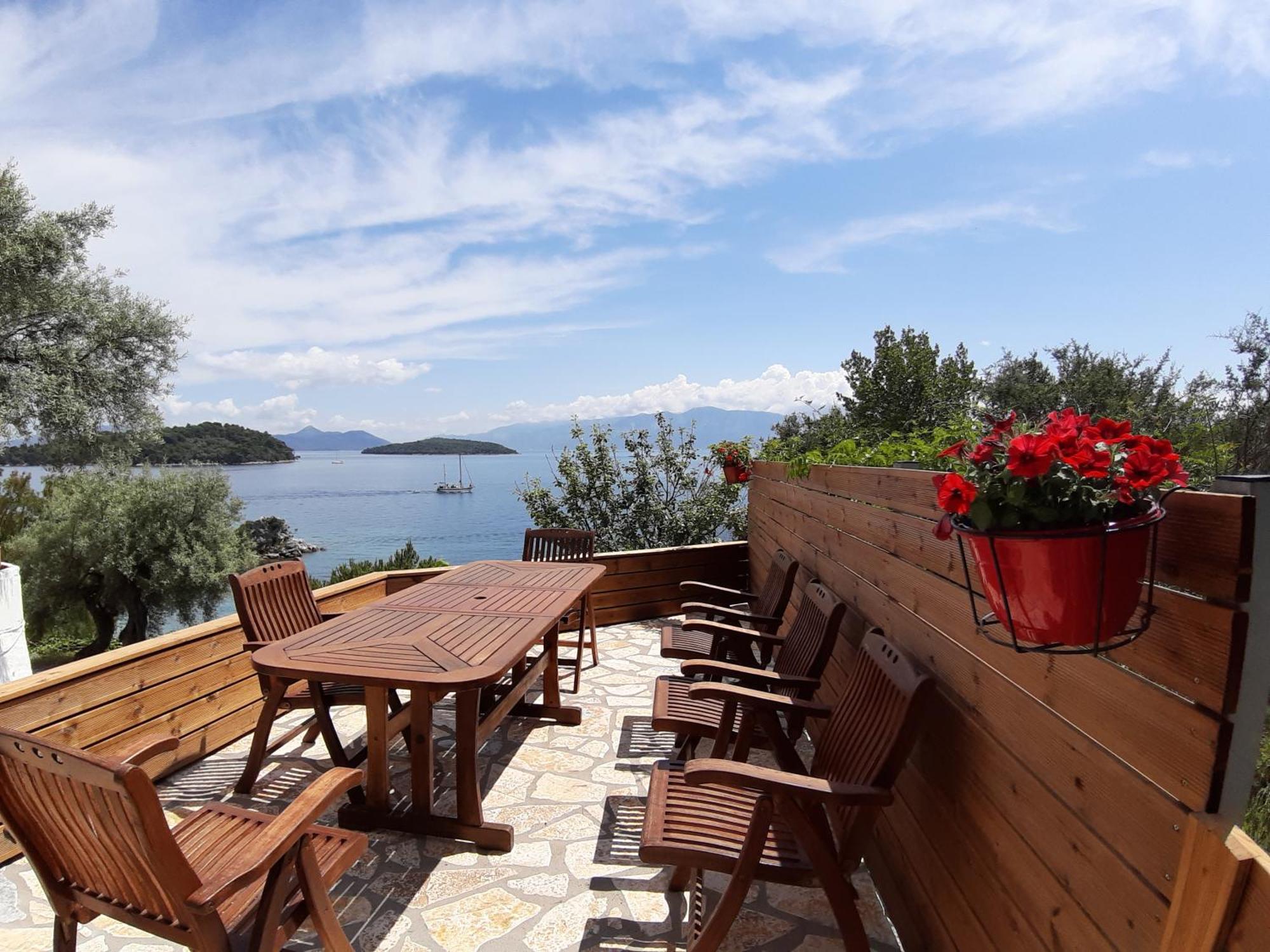 Korakias Seaview Villa Geni  Exterior photo